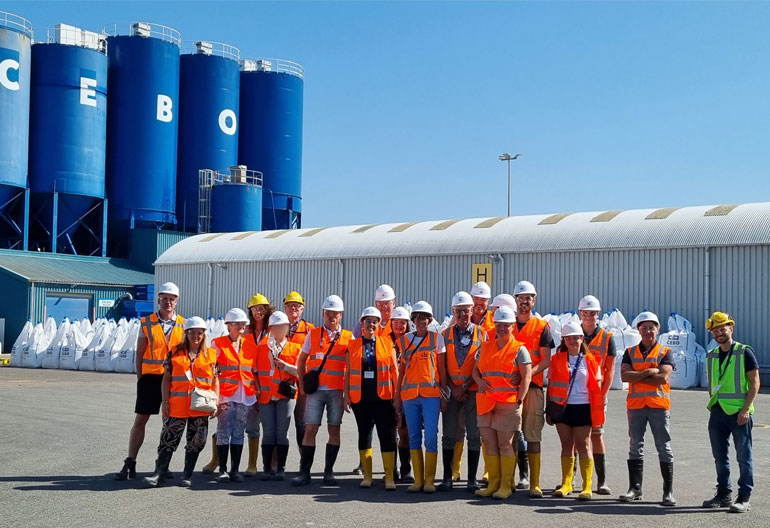 Cebo Holland Hosts Poortershaven Minerals Employees On-Site